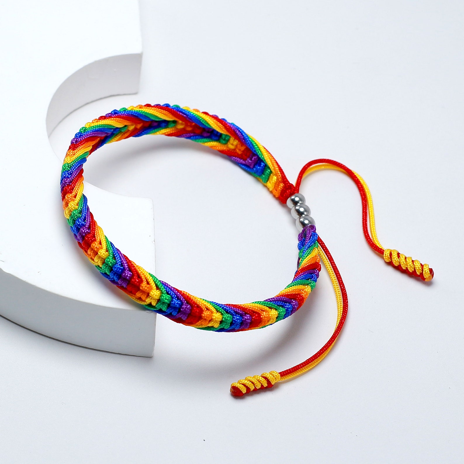 Lgbt Stuff LGBT Pride Bracelet, Proud Love Tibetan Wrist Wrap Bracelet, LGBT Stuff ...