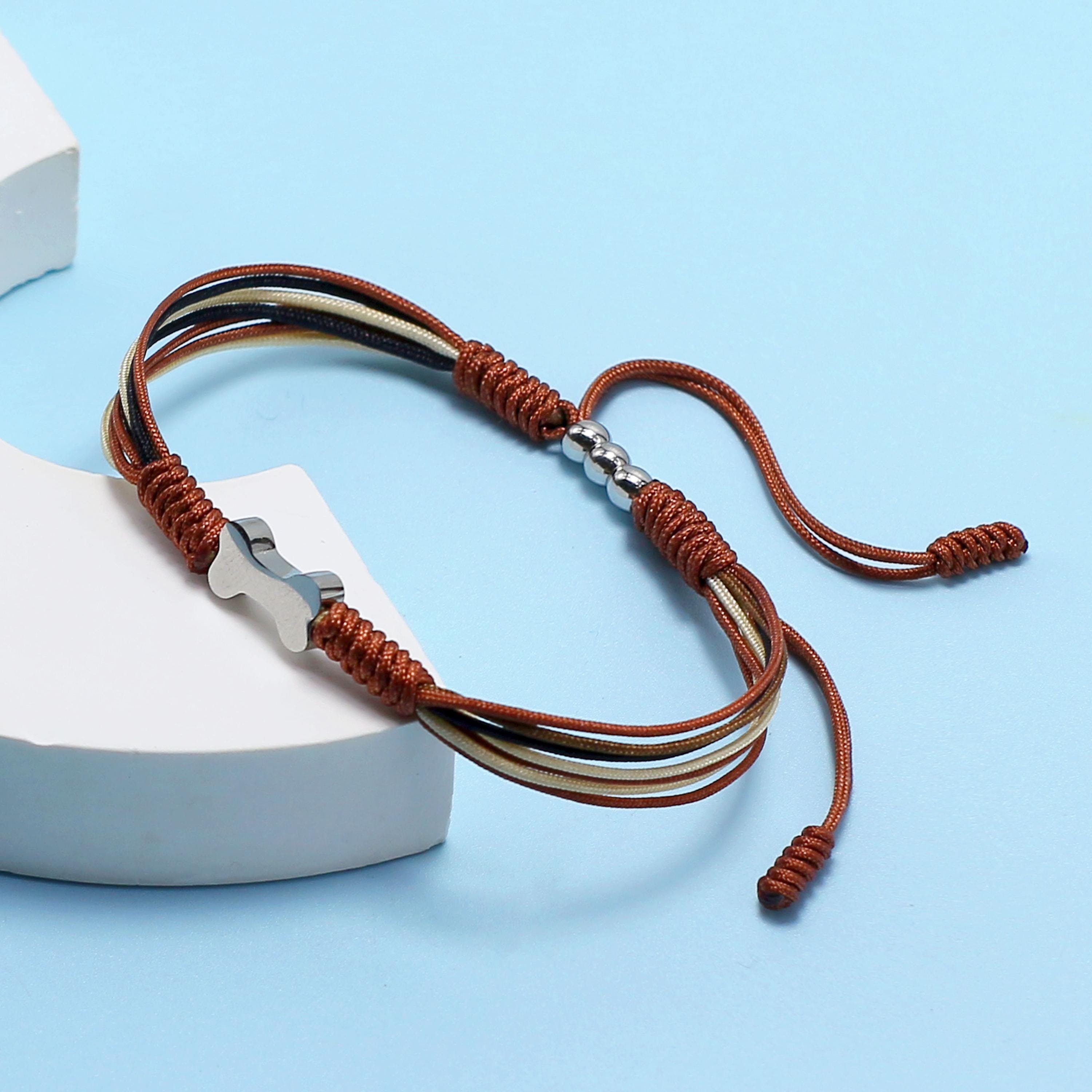 Cute Dog Bone String Bracelet, Cute Animals Bracelet, Forever Lucky and ...
