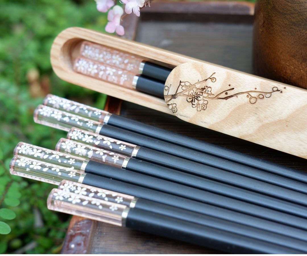 Personalized Chopstick Custom Name Engrave Chopstick Pack 1 Etsy