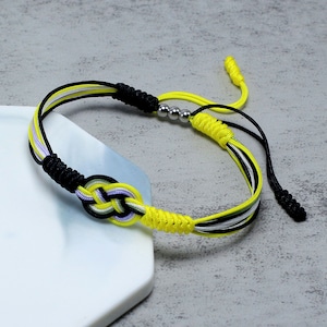 Genderless Infinity String Bracelet, Genderless Stuff Flag, Pride Bracelet, Love LGBTQIA+ Pride, Surfer Bracelet, Boho Rope Bracelet Bangles