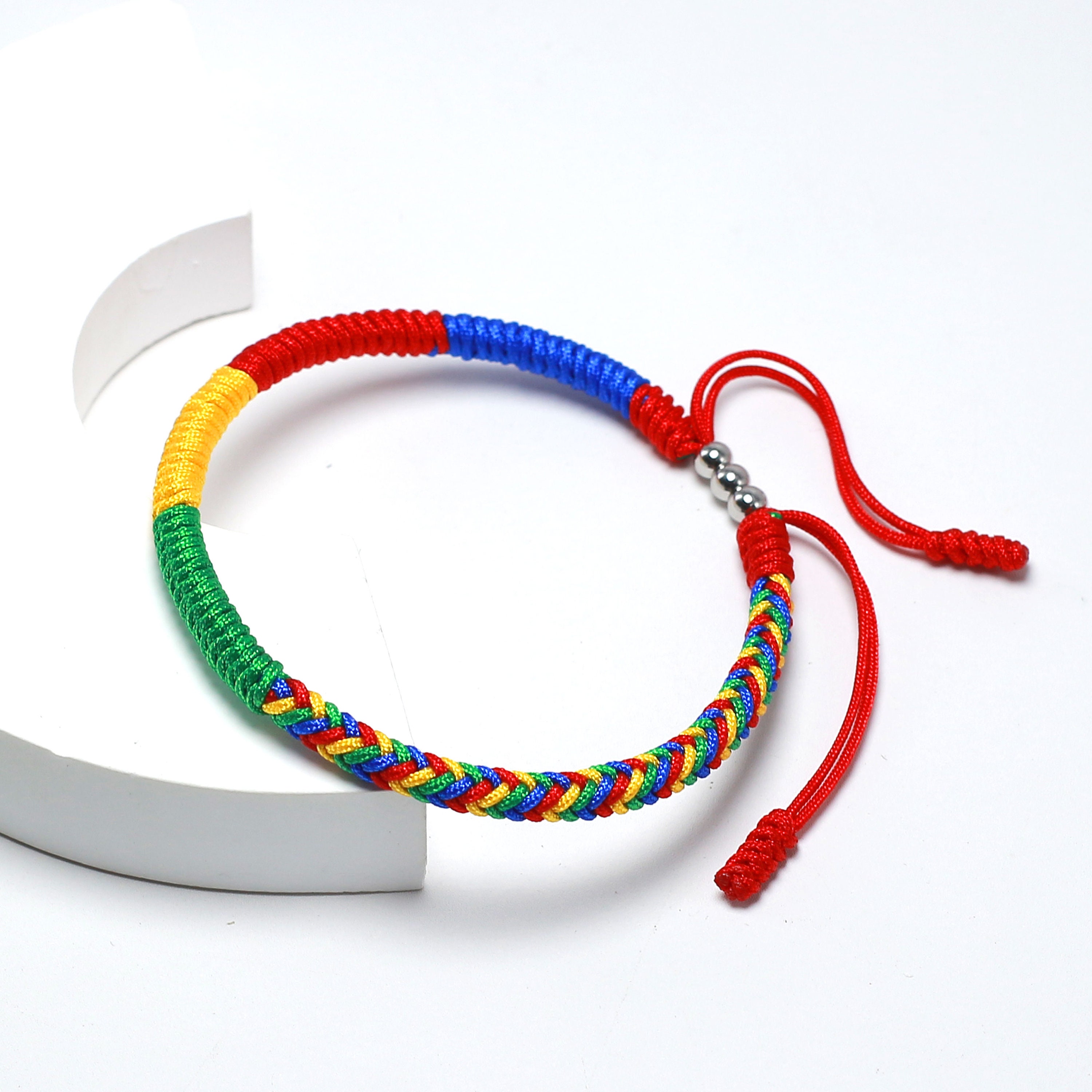 Colorful Autism Awareness String Bracelet for A Cause, Awareness Puzzle ...