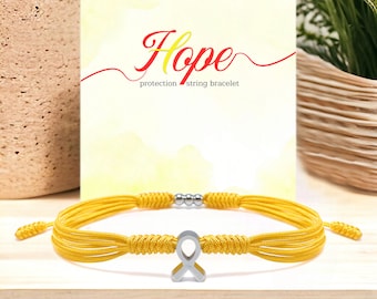 Unterstützen Sie unsere Truppen, Bewusstseins-Armband, Schutz-Armband, Schnur-Armband, Bewusstseins-Armband-Schutz, gelbes Bewusstseins-Armband