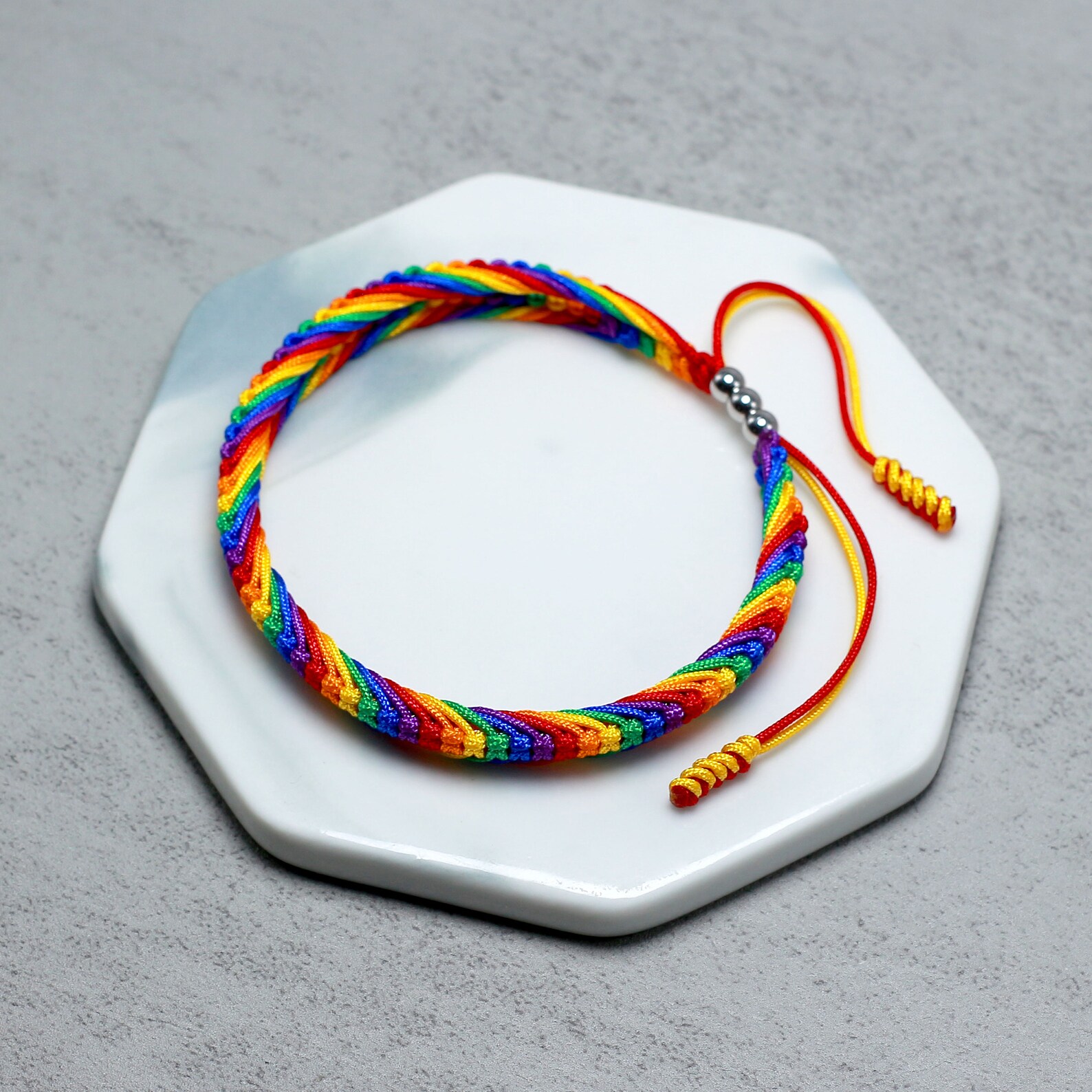 Lgbt Stuff LGBT Pride Bracelet, Proud Love Tibetan Wrist Wrap Bracelet, LGBT Stuff ...