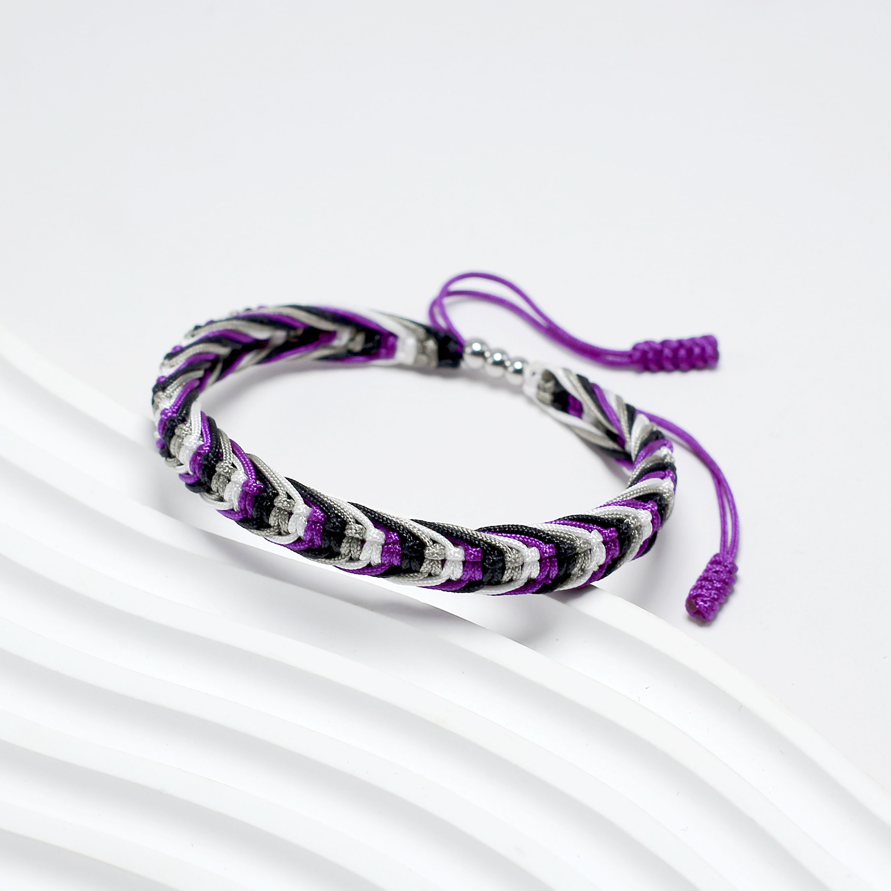 Asexual Infinity String Bracelet, Asexual Stuff Flag, Pride Bracelet ...