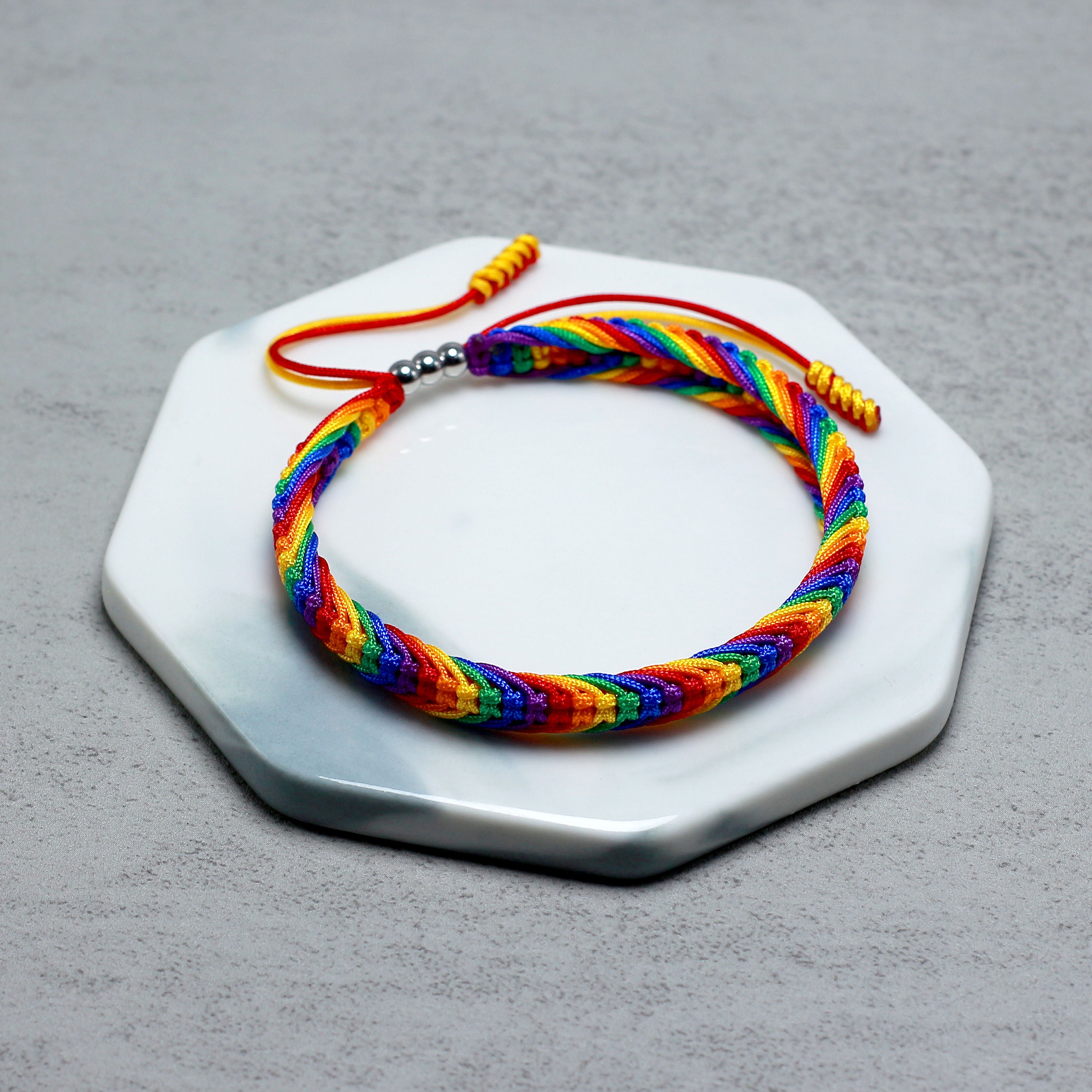 Lgbt Stuff LGBT Pride Bracelet, Proud Love Tibetan Wrist Wrap Bracelet, LGBT Stuff ...