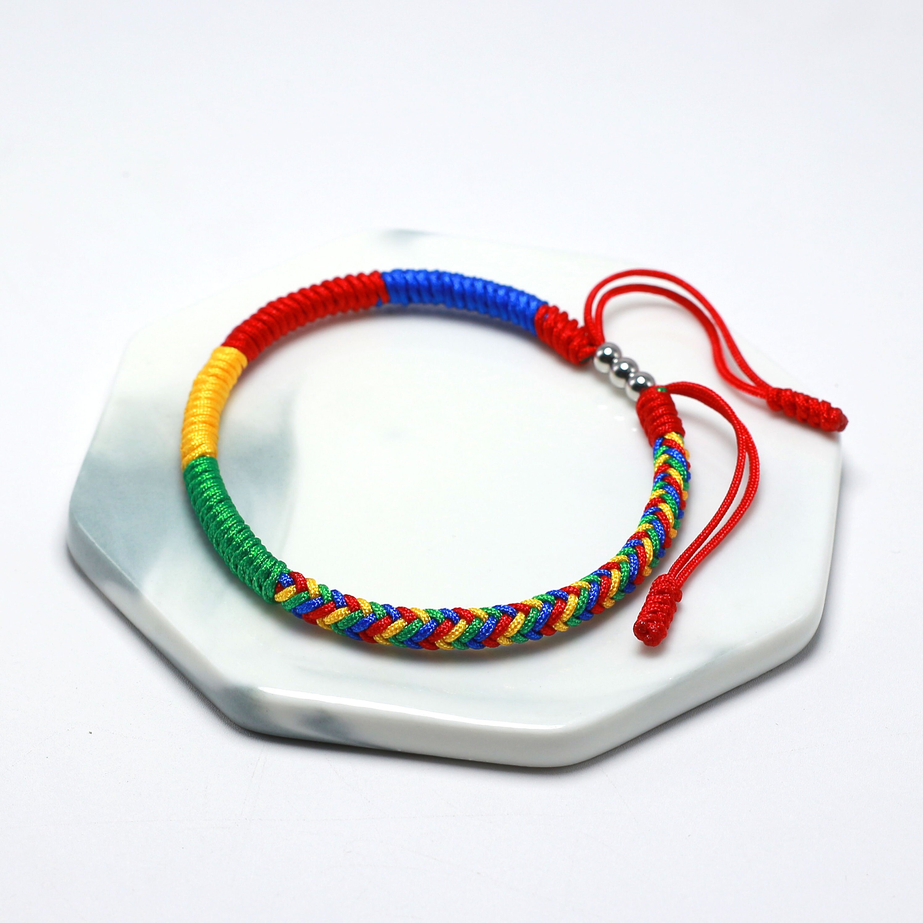 Colorful Autism Awareness String Bracelet for A Cause, Awareness Puzzle ...