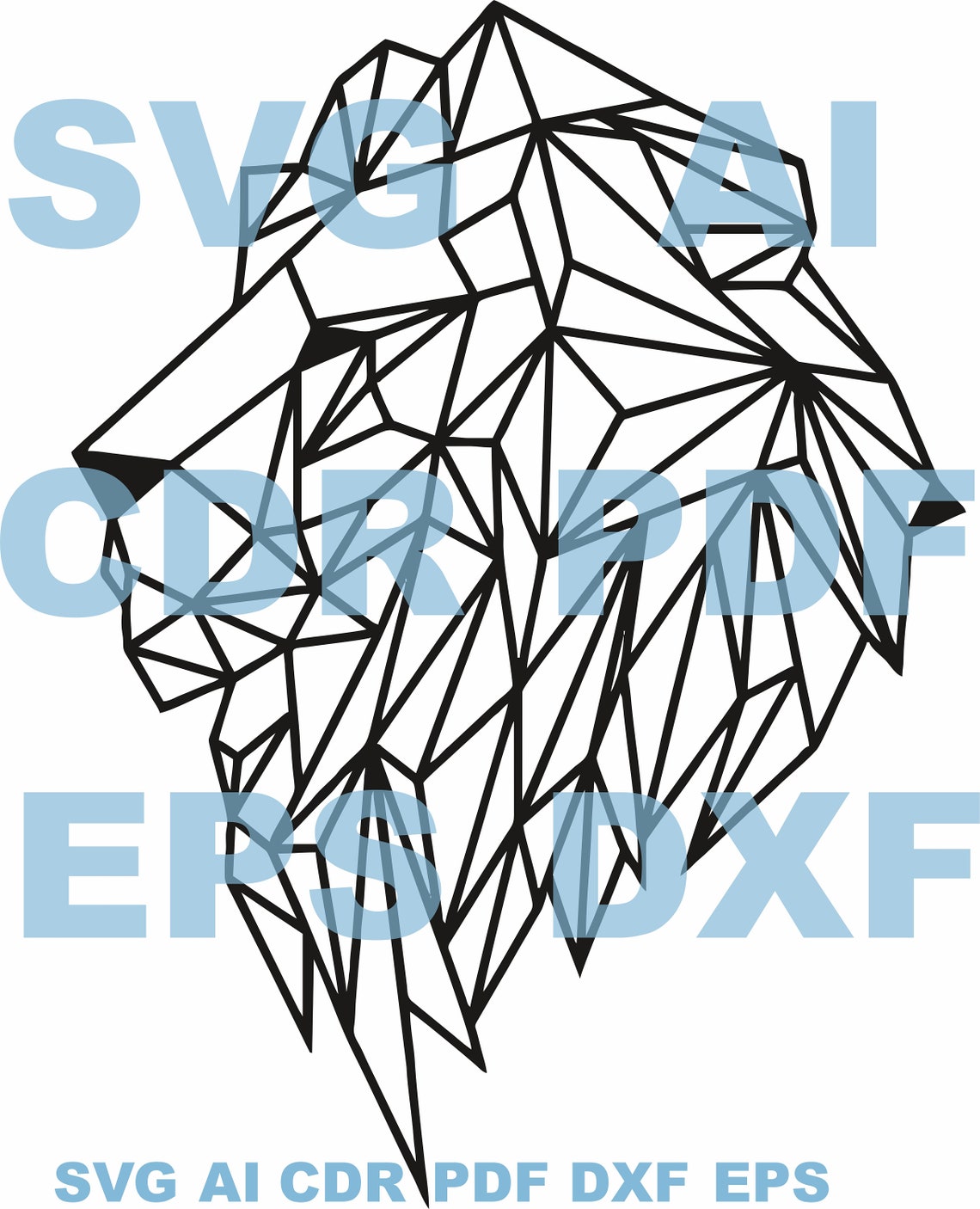 Free Free 98 Geometric Lion Svg SVG PNG EPS DXF File