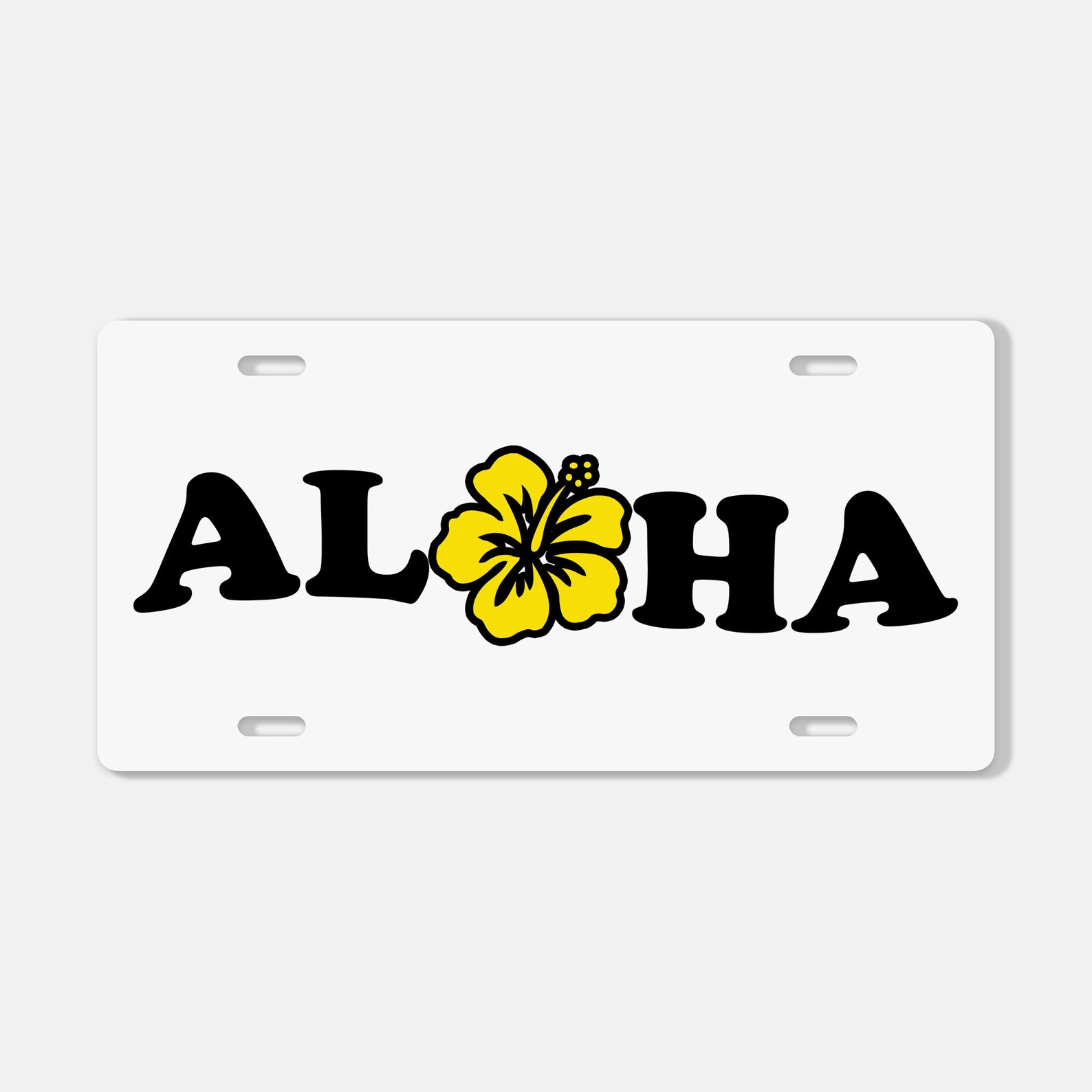 Front License Plate Aloha Hawaiian License Plate for Women Etsy