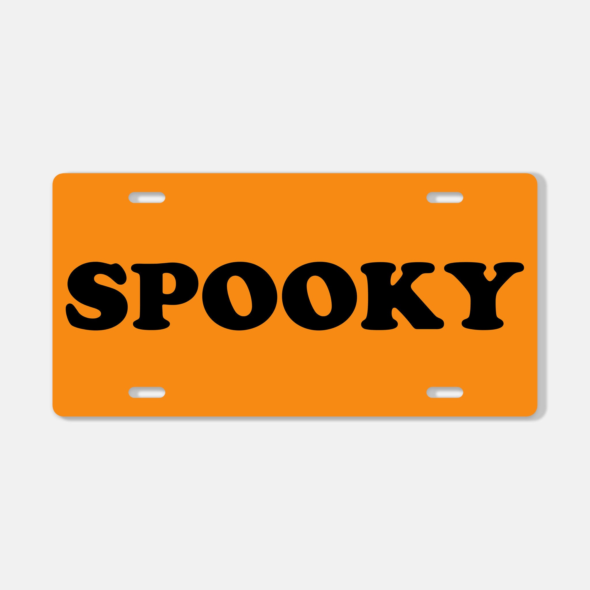 Front License Plate Spooky Halloween License Plate for Etsy