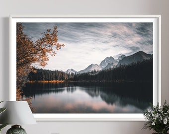 Banff National Park Photo Print: Ethereal Canadian Rockies Home Decor