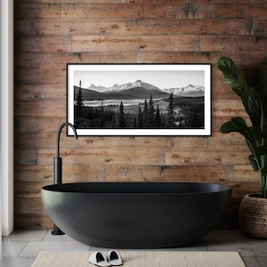 Banff Photography Print: &#39;Embowered&#39; Canadian Rockies Landscape