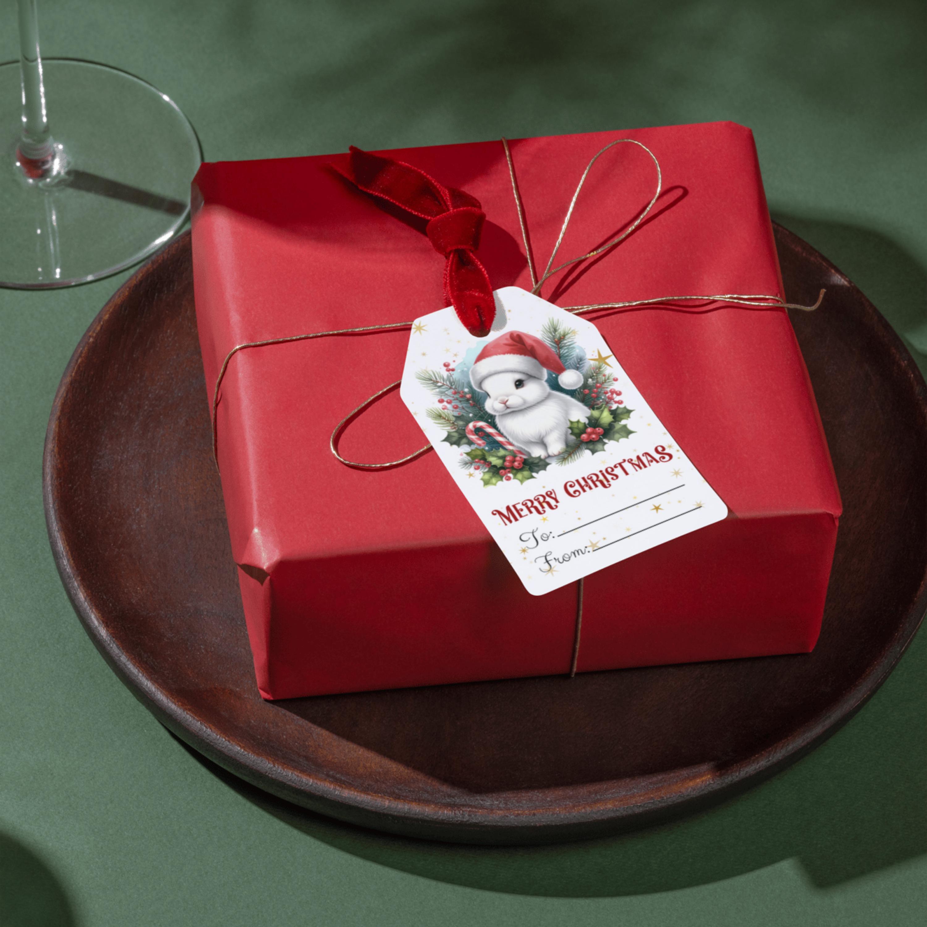 Christmas Gift Tags Bundle Printable – Holiday Favor Labels – Merry ...
