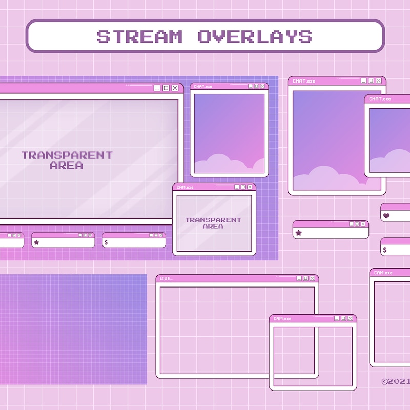 Windows Twitch Overlay - Etsy