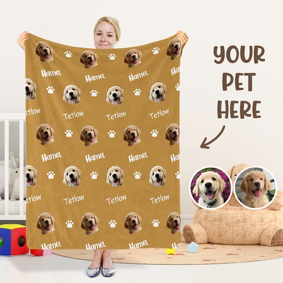 A Hug From Heaven For Pet Lovers - Personalized Blanket - Memorial Gift For Dog Lovers, Cat Lovers