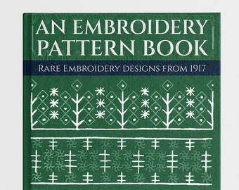 Beaux motifs de broderie, motifs et motifs de broderie floraux, pour projets d'artisanat, inspiration artistique livre électronique PDF à téléchargement immédiat