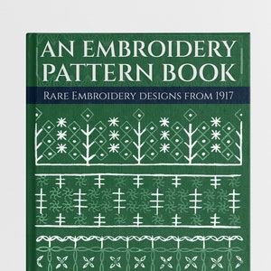 An Embroidery Pattern Book by M Waring. Embroidery Patterns for Craft Projects Hand Embroidery Stitches Art Inspiration, PDF Download eBook