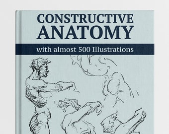 Constructive Anatomy Bridgman Figure Drawing Book Learn to Draw Anatomy for Artists How to Draw Tutorial Beginner Adults PDF printable eBook