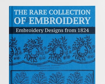 Rare Collection of Embroidery Designs, Embroidery Flowers Pattern, Vintage Floral Hand Embroidery Stitches, Art Inspiration, PDF eBook Book