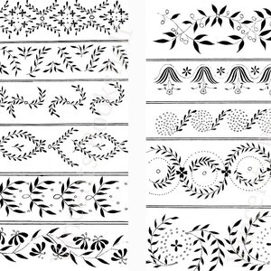 Rare Collection of Embroidery Designs, Embroidery Flowers Pattern, Vintage Floral Hand Embroidery Stitches, Art Inspiration, PDF eBook Book image 3