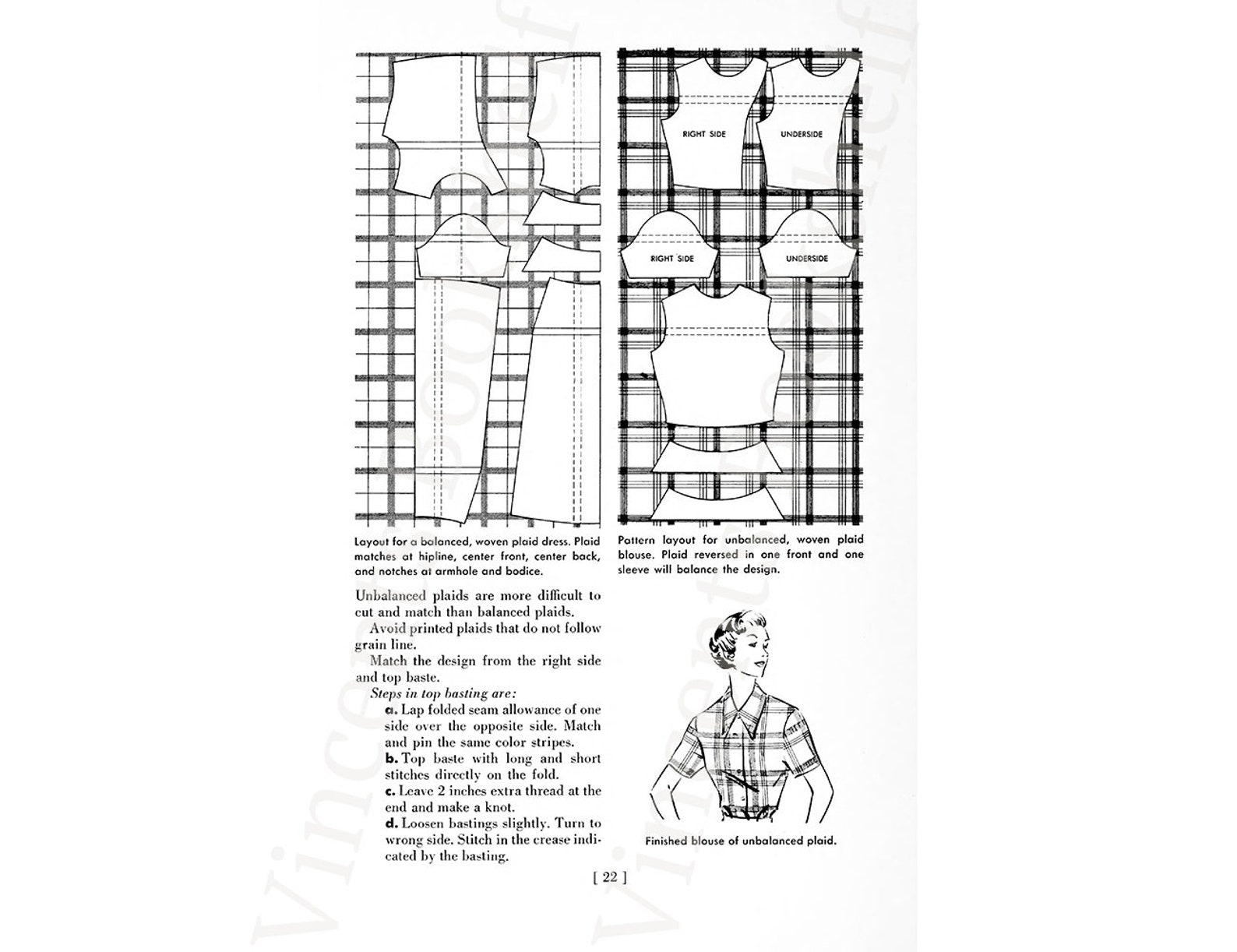 Simplified Sewing Guide to Sewing Step by Step. Vintage Sewing Etsy