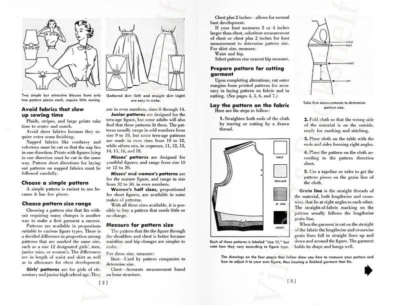 Simplified Sewing Guide to Sewing Step by Step. Vintage Sewing Patterns with Instructions Ideas for Beginners and Experts eBook PDF Download image 3
