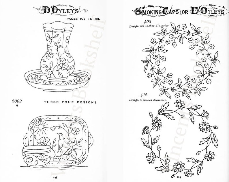 500 Embroidery Design Flowers Pattern Book, Embroidery Design eBook, Hand Embroidery Stitches, Craft Projects, Art Inspiration, PDF eBook image 9