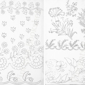 Rare Collection of Embroidery Designs, Embroidery Flowers Pattern ...