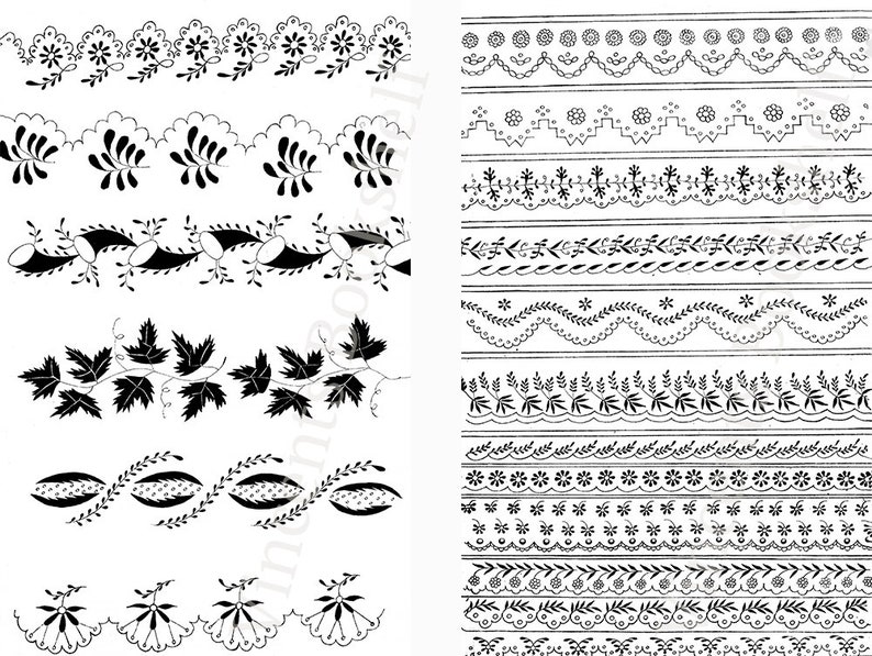Rare Collection of Embroidery Designs, Embroidery Flowers Pattern, Vintage Floral Hand Embroidery Stitches, Art Inspiration, PDF eBook Book image 5