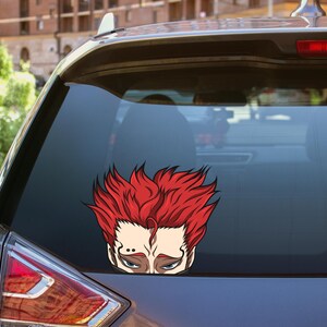 JJk Anime Peeker Sticker – Waterproof Vinyl Car Window Decal for Otaku & Anime Fans