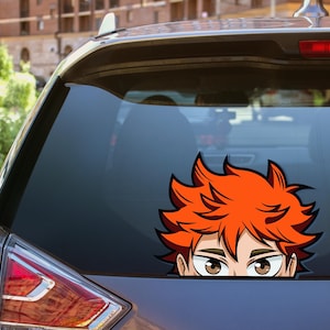 Syoyo Anime Peeker Sticker – Waterproof Vinyl Car Window Decal for Otaku & Anime Fans