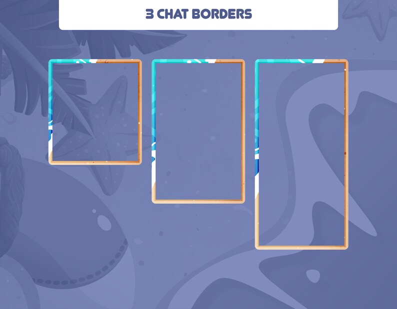 ANIMATED TWITCH STREAM Overlay Package Twitch Panels Twitch Alerts