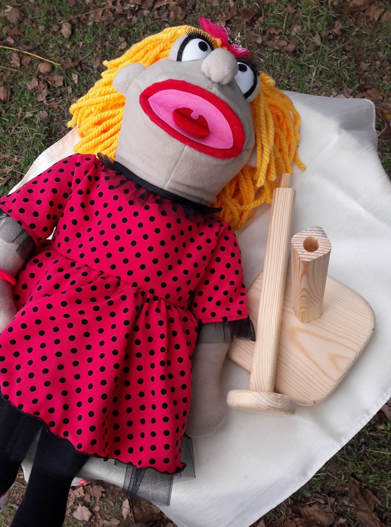 PUPPET STAND Puppet Pedestal Base Wooden Stand for Puppets Etsy