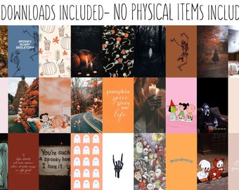 Halloween Collage Etsy