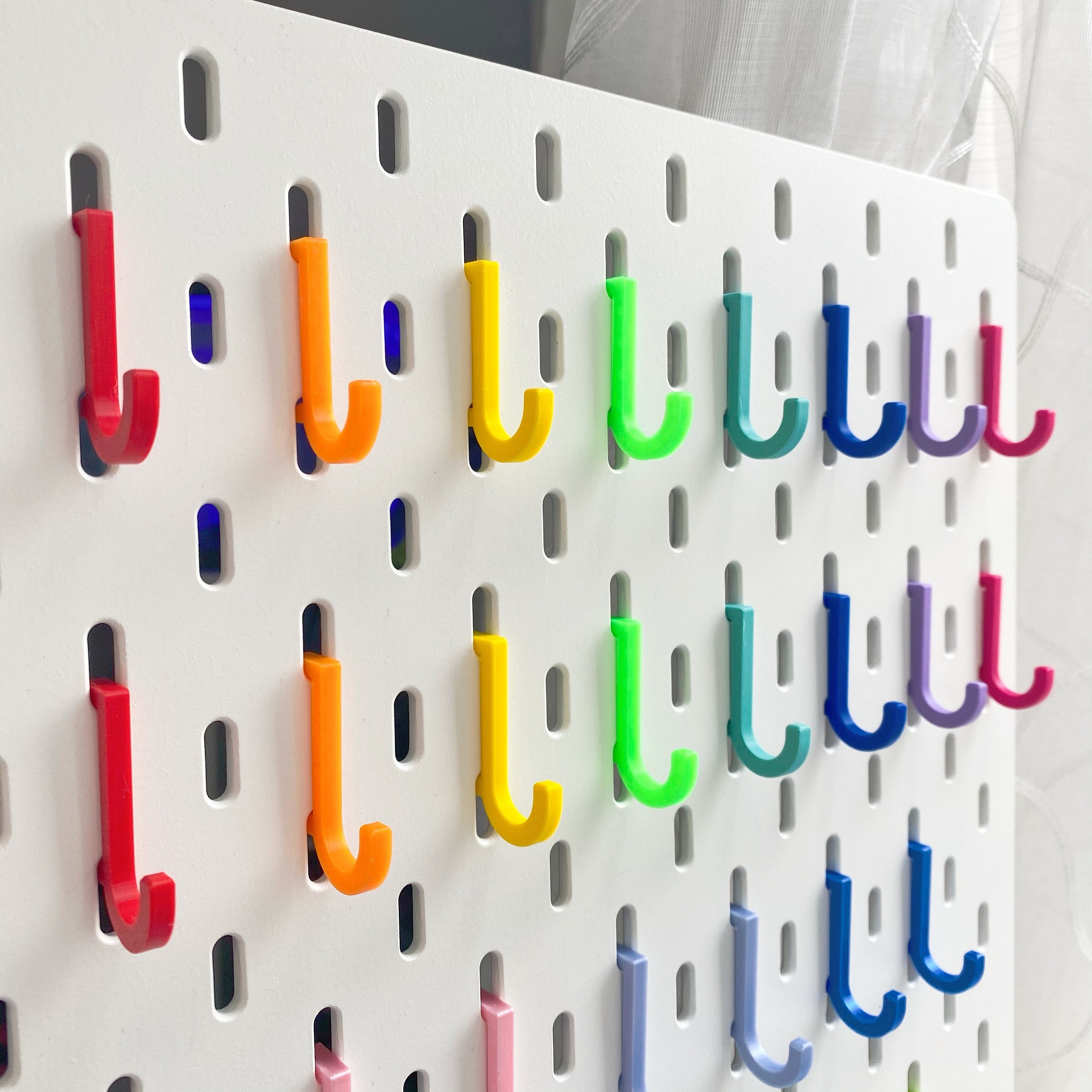 Hooks Compatible with IKEA SKÅDIS Pegboard IKEA Pegboard