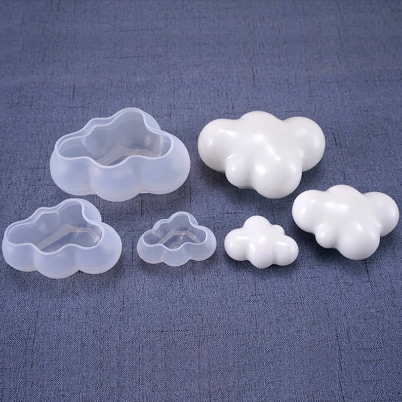Bubble Unique Ships from USA Home Decor Babyshower Wedding Soap Cloud Silicone Mold Candle Making Resin Epoxy