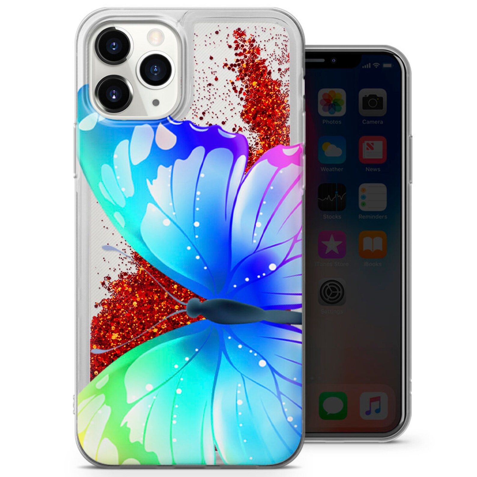 Butterfly iPhone 11 case iPhone 11 pro case XR iPhone case XS Etsy