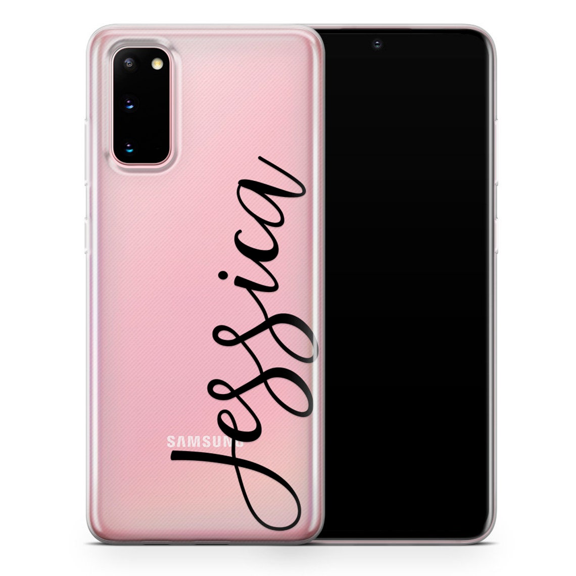 Personalised samsung phone case custom cover skin gel for Etsy