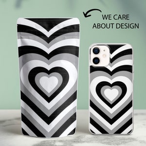 Hearts Phone Case Heart Cover For iPhone 16e 16Pro Max 15Pro 14 13 12 Samsung S25 S24 Ultra S23 FE A15 Google Pixel 9A 9Pro XL 8A 8Pro 7A 6