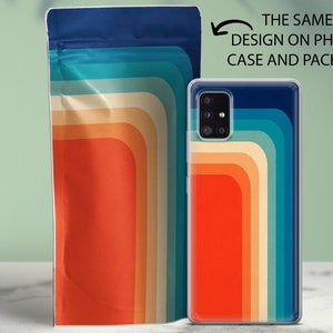 Retro Strips Phone Case Aesthetic Vintages Cover For Samsung S24 S24 Plus S24 Ultra S23 S23 FE S23 Plus S23 Ultra S21  S21 FE S22 A15 A25