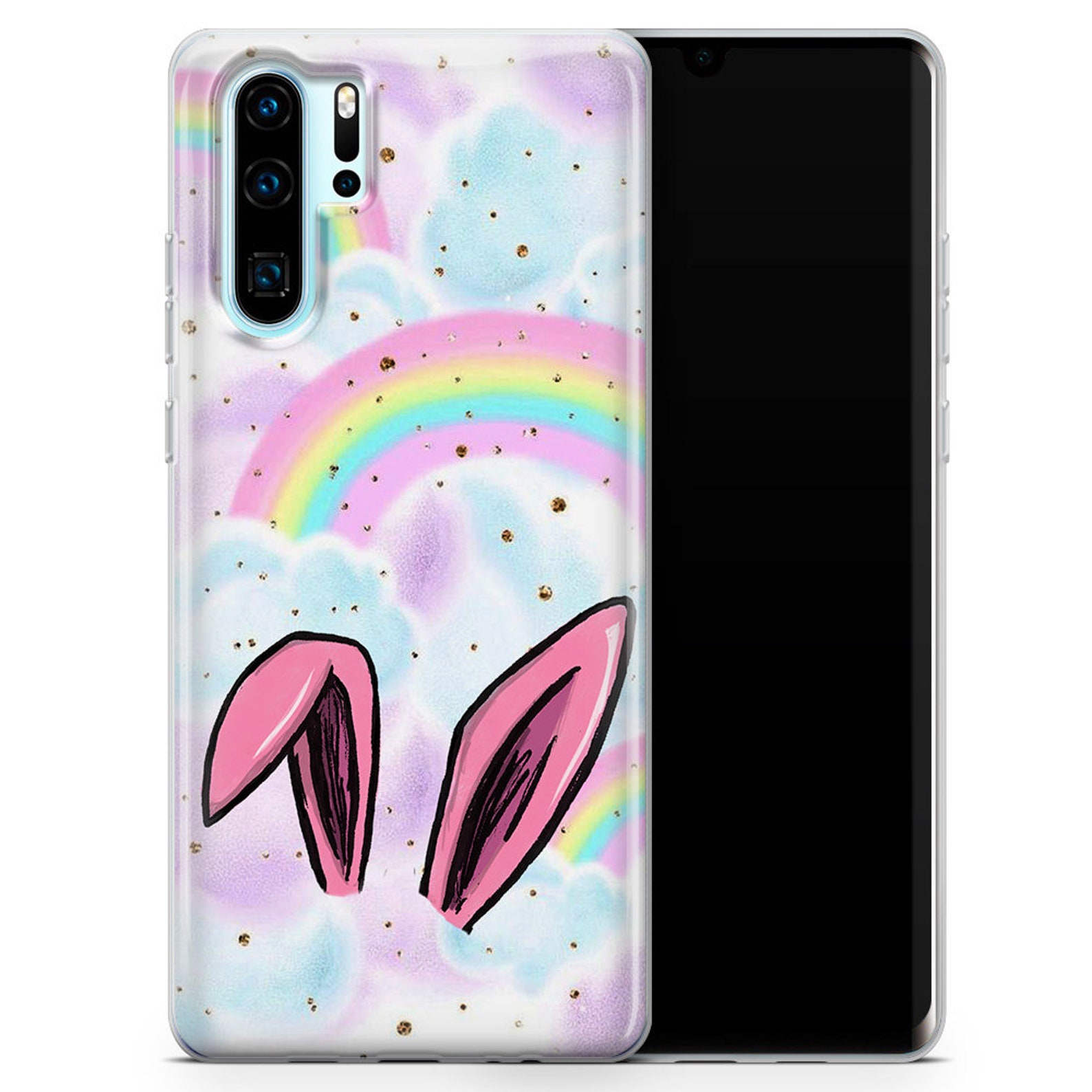 Cute bunny case Huawei P30 Lite case Rabbit case Mate 20 P40 Etsy