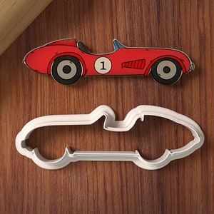 Race Car Cookie Cutter - Vintage Race Car Cookie Cutter - Roadster