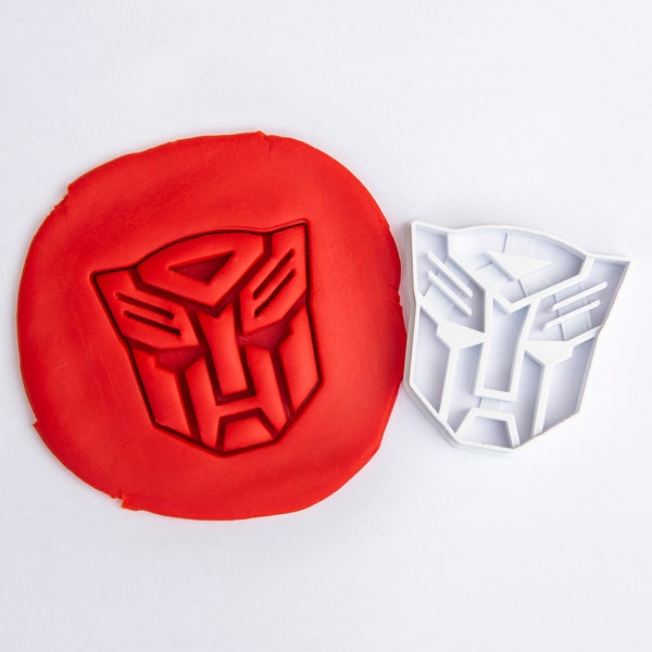 Transformer Autobots Cookie Cutter - Cookie Cutter and Fondant Cutter and Clay Cutter