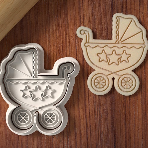 Baby Bottle Cookie Cutter and Stamp Set 3D Printed Cookie Etsy
