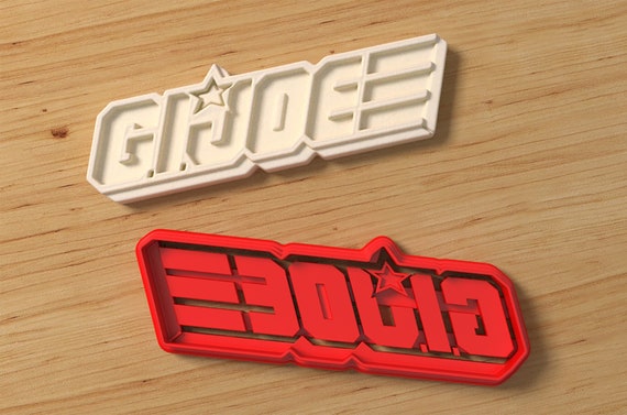 G I Joe Cookie Cutter Cookie Cutter And Fondant Cutter And Etsy