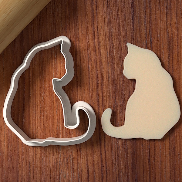 Cat Cookie Cutter Etsy