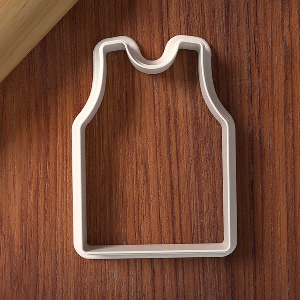 Sport Basketball Jersey Cookie Cutter - Sport Tank Top Cookie Cutter - Sport Jersey Cookie Cutter - Apparel Cookie Cutter