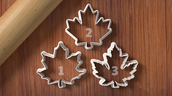 Sugar Maple Leaf Cookie Cutter 3.5 in 