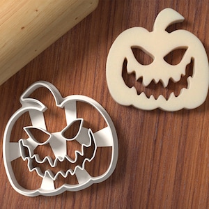 Jack o Lantern pumpkin cookie cutter - Cookie Cutter and Fondant Cutter and Clay Cutter