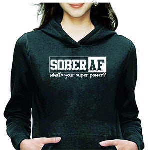 Sober AF PDF, PNG, Bmp, Svg, Dxf file, Sober As F, shirt file, cricut, silhouette, Clean, Sober, Recovery, sober, super power