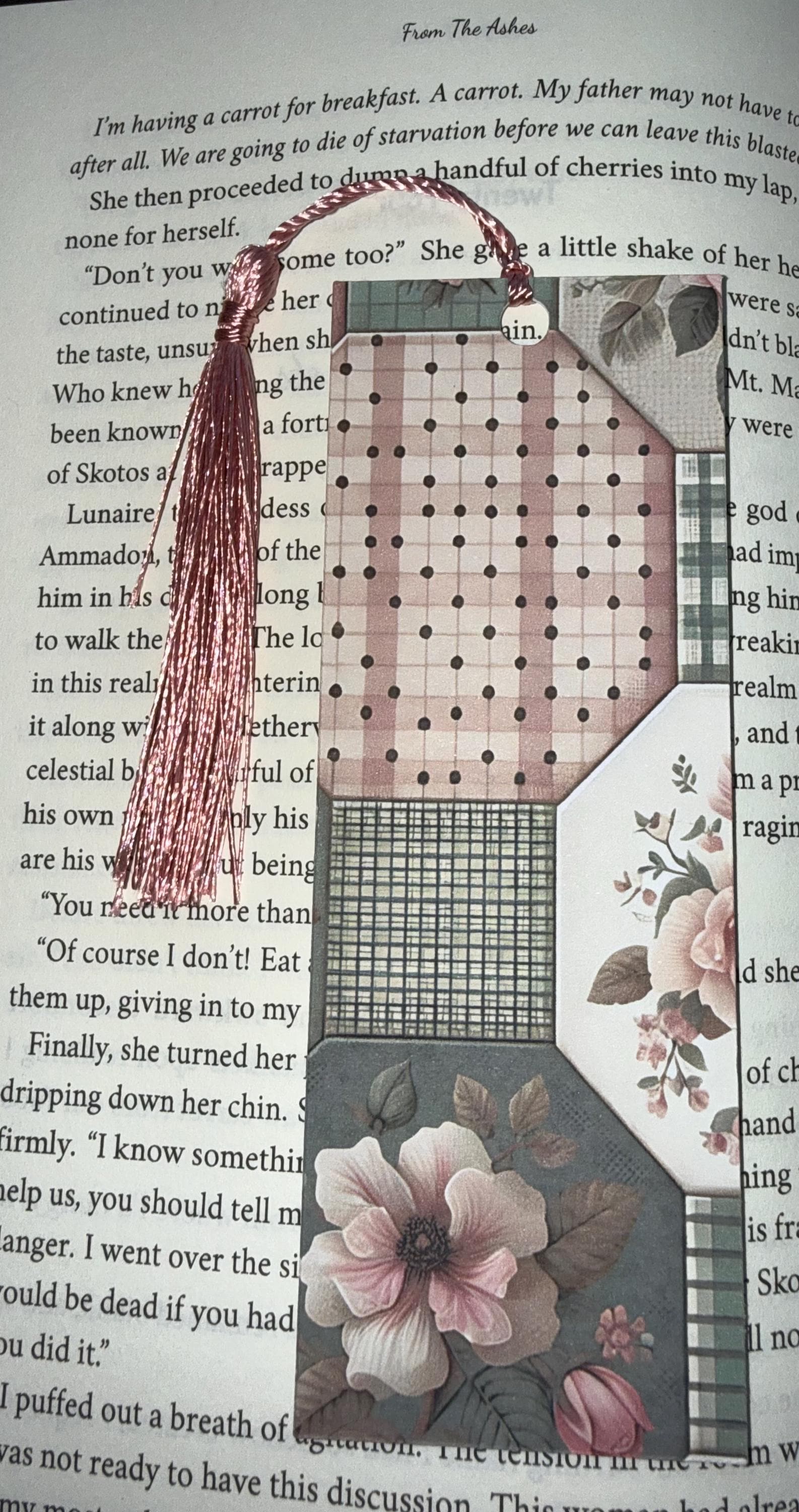 Handmade Quilted Patchwork Bookmarks | Heavy 130lb Cardstock With ...